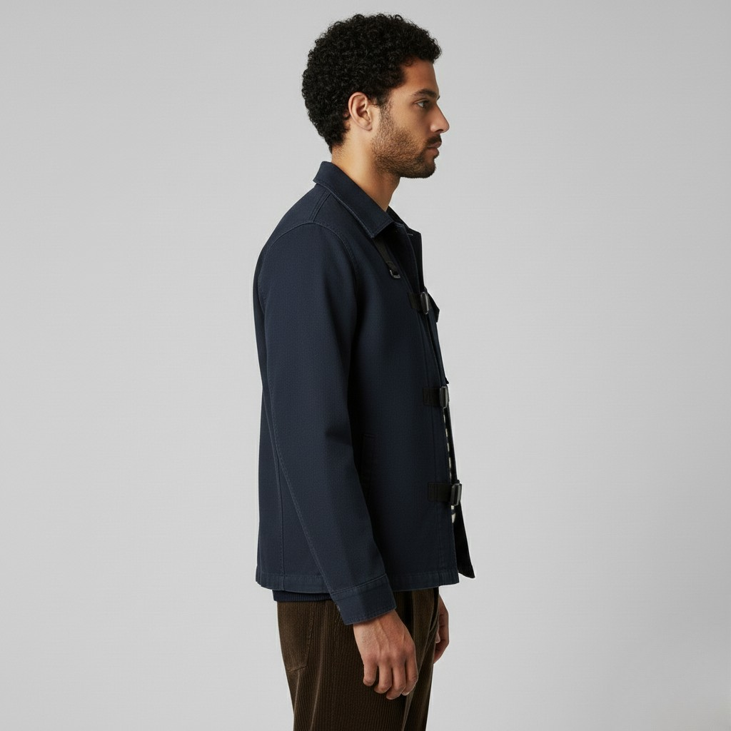 Kurtka robocza z zapięciem z przodu