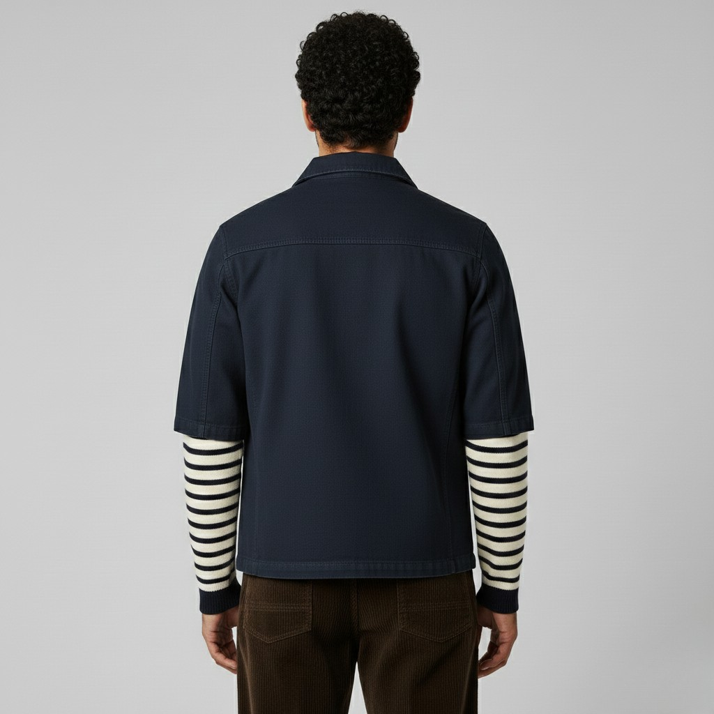 Kurtka robocza z zapięciem z przodu