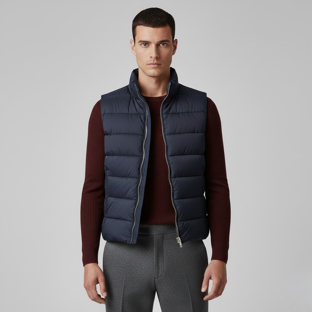 Lekka kamizelka puchowa