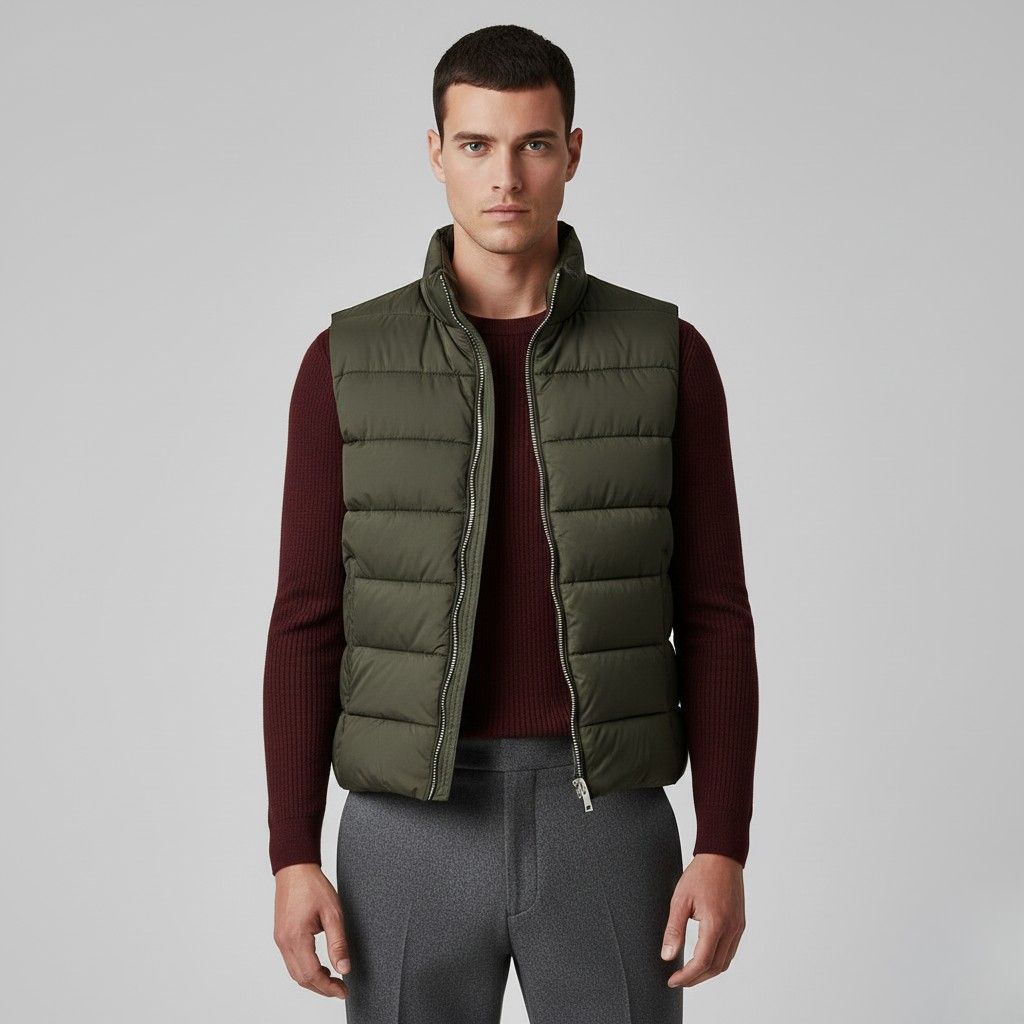 Lekka kamizelka puchowa